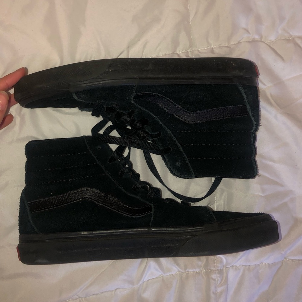 Black Hi-Top Old Skool Vans